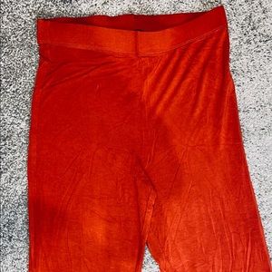 Orange Yoga Pants
